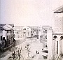 Piazzale antistante la chiesa degli Eremitani e L'Arena primi 900 (Mauro Rostellato)